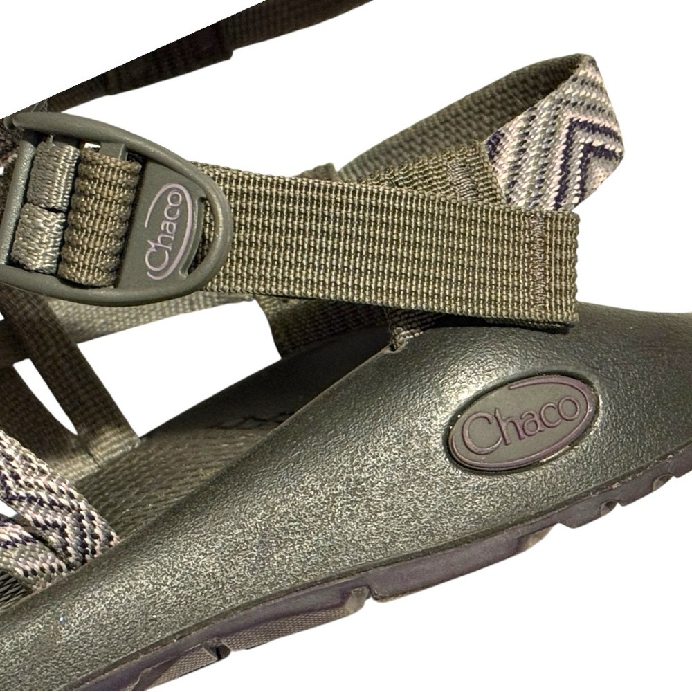 Chaco Women’s Size 6 Z/Cloud Sport Sandals Strappy Adjustable Hiking Gray Black - Picture 5 of 7